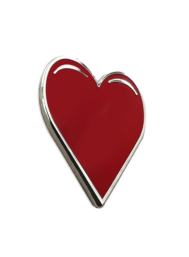 PinMaze Heart Enamel Lapel Pin - Friend Love Cute Brooch Badge - Image 3